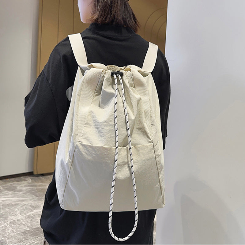 DEJANU-Sac à dos à cordon de serrage