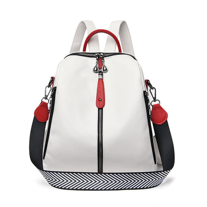 MANOSS-Sac à Dos en Cuir Souple