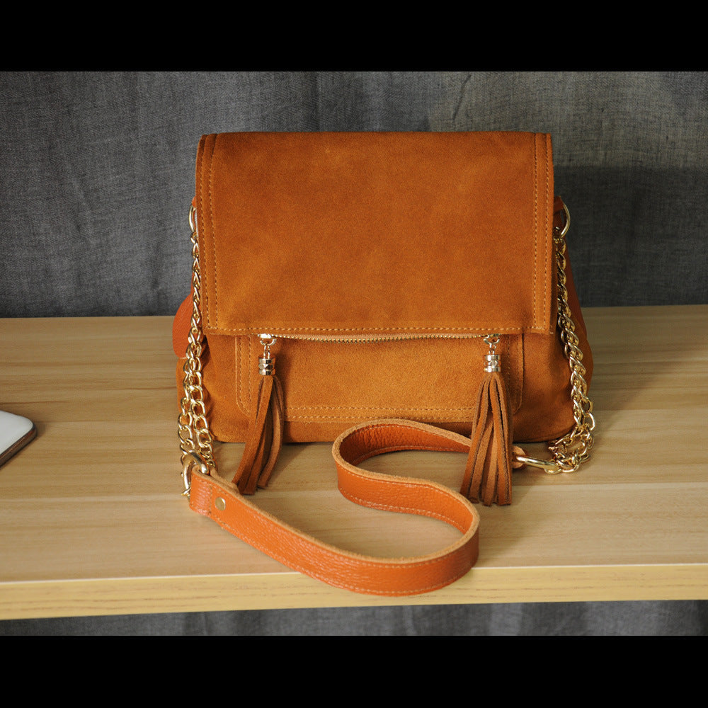 BASTILLA-Sac à Bandoulière en Cuir
