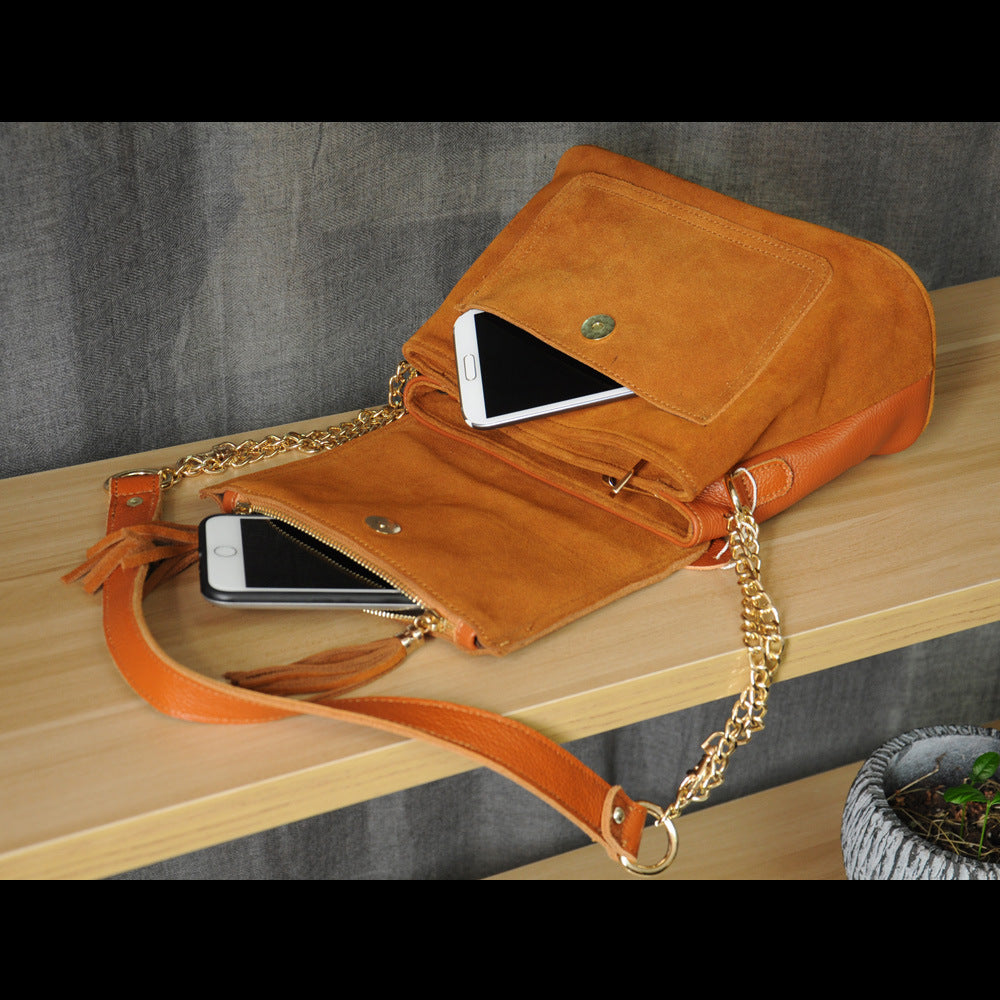 BASTILLA-Sac à Bandoulière en Cuir
