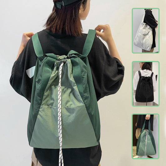DEJANU-Sac à dos à cordon de serrage