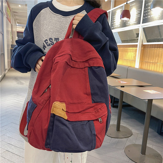 LIVINNA-Sac à dos en toile