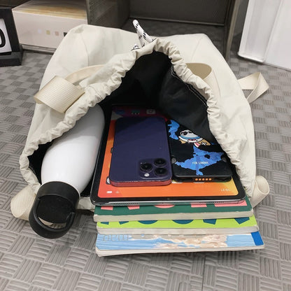 DEJANU-Sac à dos à cordon de serrage